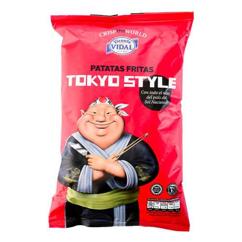 Чипсы картофельные Vicente Vidal Tokyo Style терияки 120 г