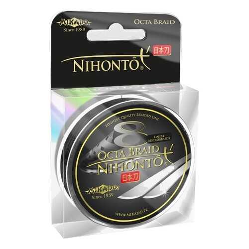 Леска плетеная Mikado Nihonto Octa 0,23 мм, 150 м, 20,8 кг black