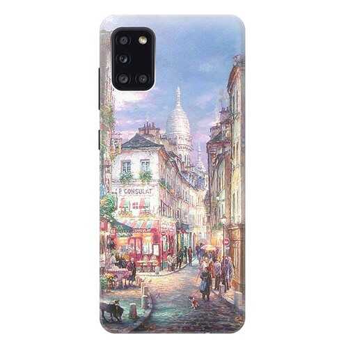 Чехол RE:PA для Samsung Galaxy A31 с принтом Пейзаж Монмартра
