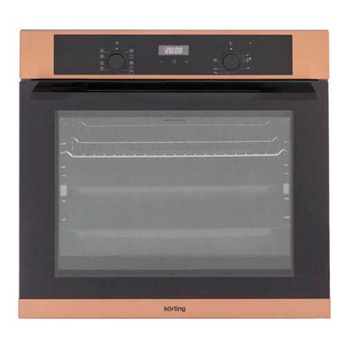 Встраиваемый электрический духовой шкаф Korting OKB 691 CSC Black/Orange