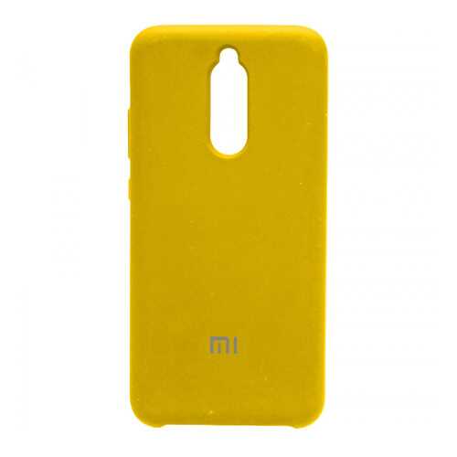 Чехол Silicone Cover для Xiaomi Redmi 8 Yellow