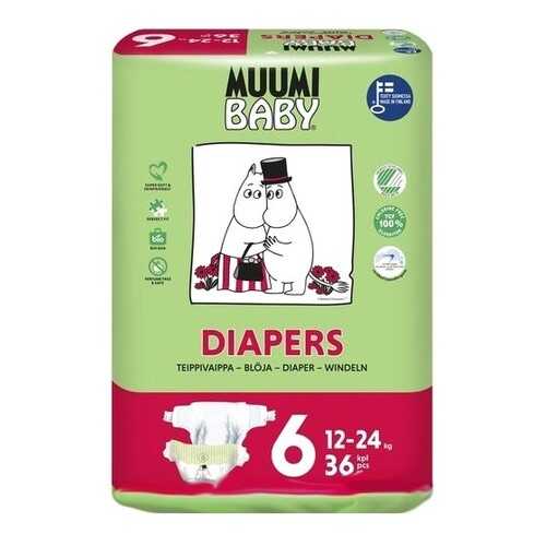 Подгузники Muumi Baby Maxi Plus (10-16 кг), 44 шт.