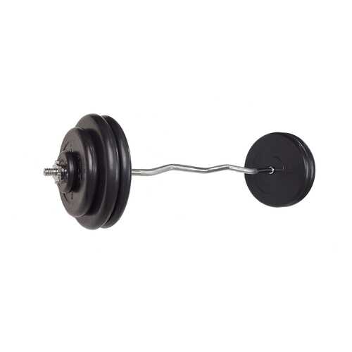 Штанга MB Barbell, гриф ez-образный 127 см, 100 кг, 25 мм