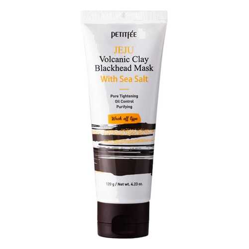 Маска для лица Petitfee Jeju Volcanic Clay Blackhead Mask With Sea Salt 120 г