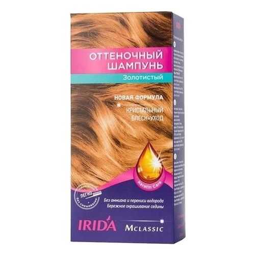 Оттеночный Шампунь Золотистый IRIDA, 75 мл