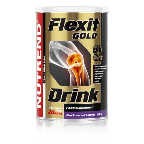 Напиток NUTREND Flexit Gold Drink (400 г) черная смородина