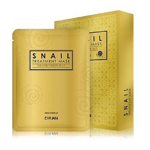 Улиточная маска D'RAN New Snail Treatment Mask 10 шт