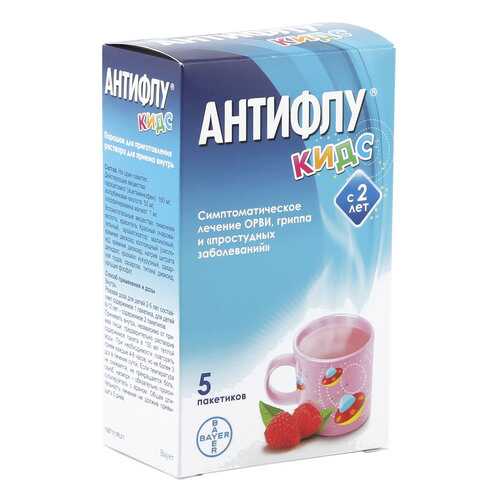 АнтиФлу Кидс порошок 12 г 5 шт.