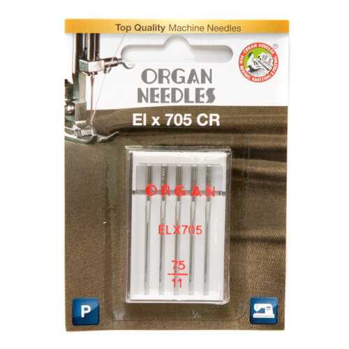 Иглы Organ ELx705 CR 5/75 Blister