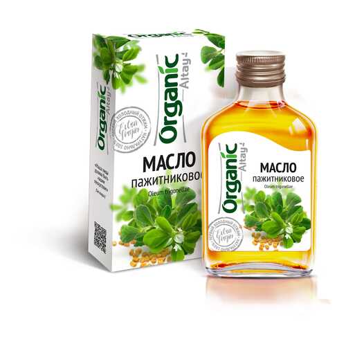 Масло хельбы Organic пажитниковое 100 мл