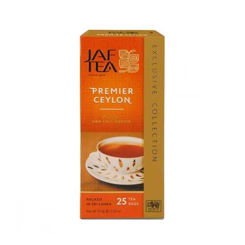 Чай Jaf Tea Premier Ceylon черный 25 пакетиков