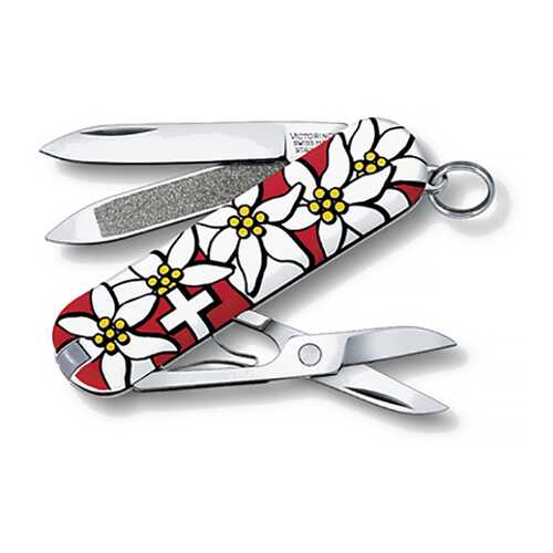 Мультитул Victorinox Edelweiss 0.6203.840 58 мм белый, 7 функций