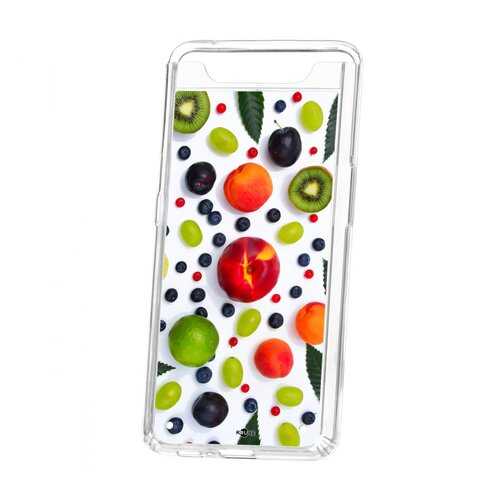 Чехол Samsung Galaxy A80 Kruche Print Fruits