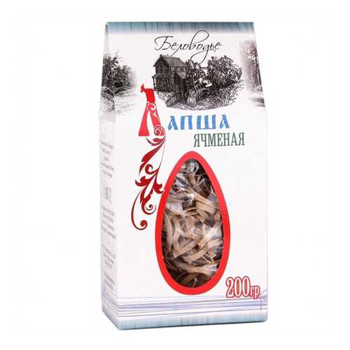 Лапша Беловодье ячменная