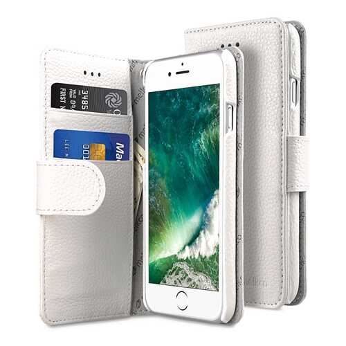 Чехол Melkco для iPhone 7/8 - Wallet Book Type - White