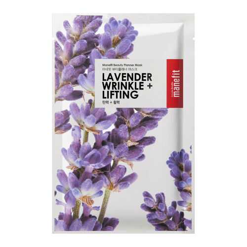 Маска для лица Manefit Beauty Planner Lavender Wrinkle And Lifting Mask 20 мл