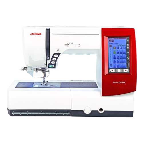 Швейная машина Janome Memory Craft 9900
