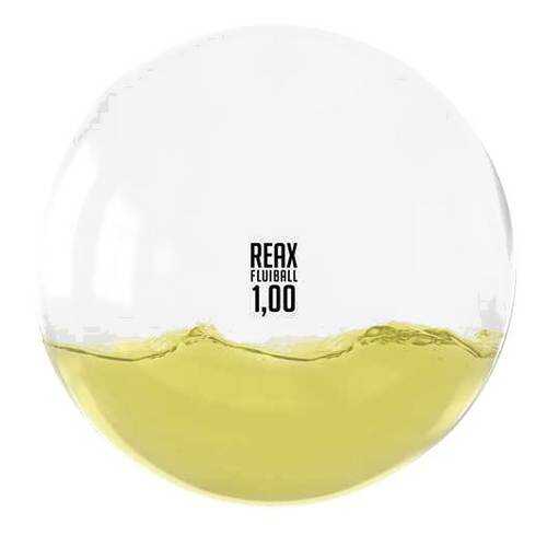 Медицинбол Reaxing Reax Fluiball RX1182, желтый, 1 кг