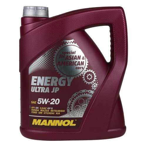 7906 MANNOL ENERGY ULTRA JP SAE 5W20 20 л.синтетическое мотороное масло