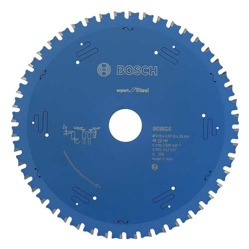 Диск по дереву Bosch EXP SL 210x30-48T 2608643057