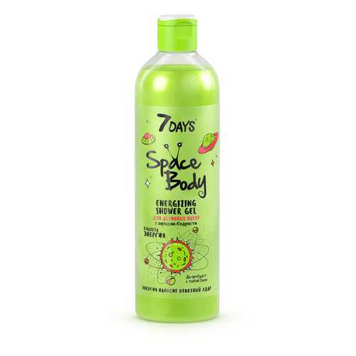 Гель для душа SPACE BODY ENERGIZING SHOWER GEL 400 мл
