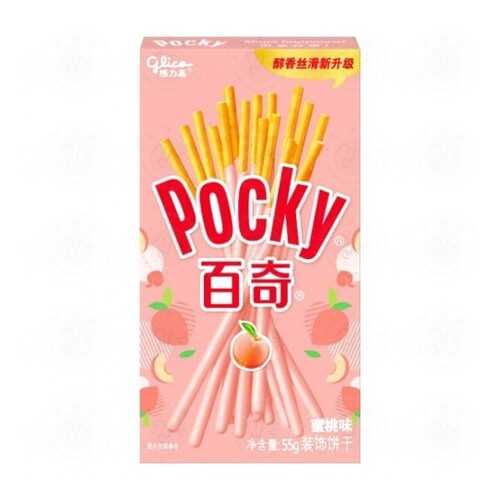 Палочки Glico Pocky со вкусом персика 55 г