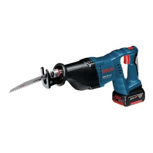 Ножовка BOSCH GSA 18V-LI (0615990L6H), 1Х40Ач + ЗУ GAL18-V40