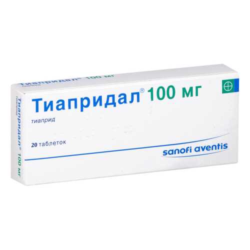 Тиапридал тб 100 мг №20