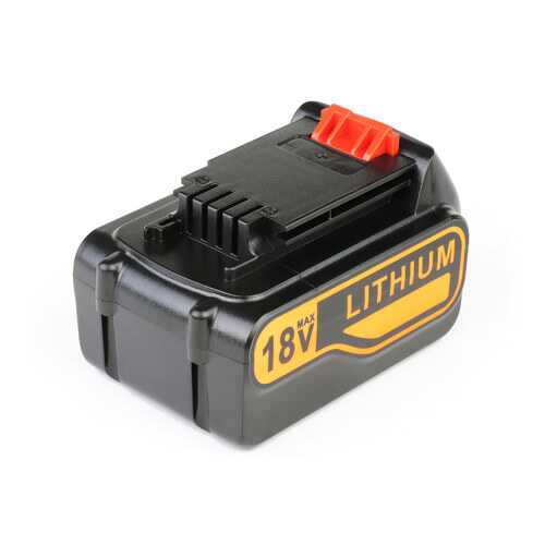 Аккумулятор для Black & Decker 18V 4.0Ah (Li-Ion) PN: BL4018-XJ.