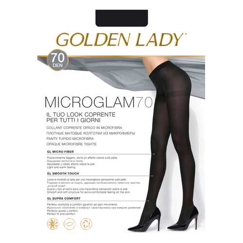 Колготки Golden Lady MICROGLAM 70, nero, 2/S