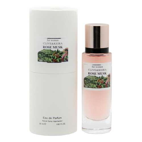 Парфюмерная вода Clive&Keira №1068 Srose Musk Vanilla 30ml
