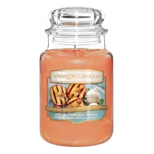 Ароматическая свеча Yankee Candle Grilled Peaches & Vanilla Свеча 623 г