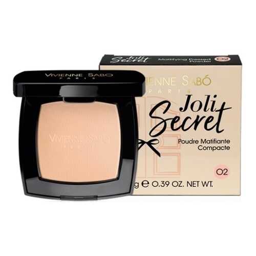 Пудра Vivienne Sabo Joli Secret матирующая, тон 02