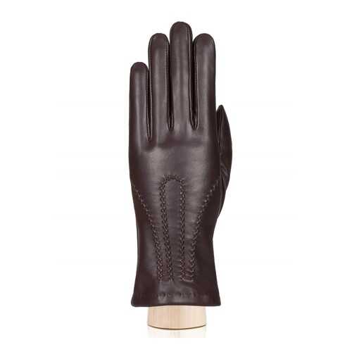 Перчатки женские Eleganzza IS951 коричневые 6.5