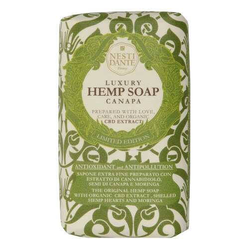 Косметическое мыло Nesti Dante Luxury Hemp Soap Роскошное Конопляное 250 г