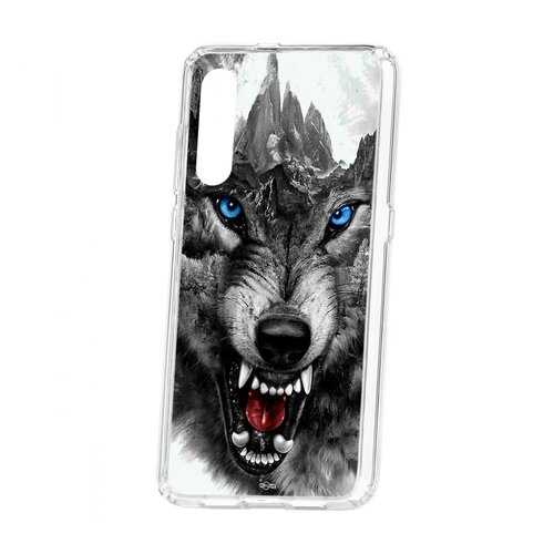 Чехол Xiaomi Mi 9 Kruche Print Волк