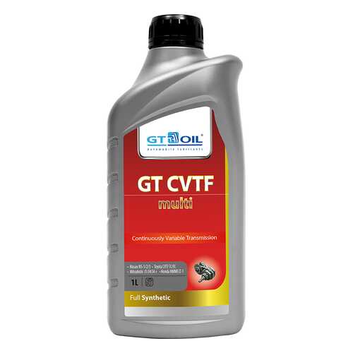 Трансмиссионное масло GT-Oil ATF CVTF Multi 1л