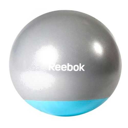 Гимнастический мяч Reebok Gym Ball двухцветный 75 см серо-голубой