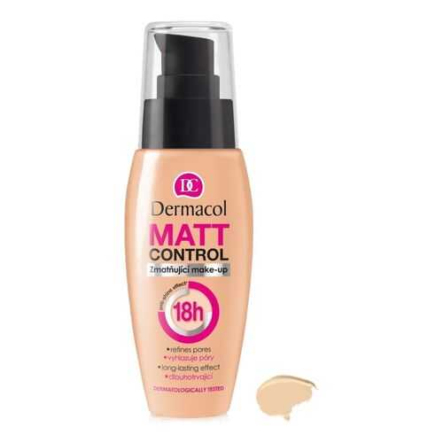 Тональный крем Dermacol Matt Control Матирующий с дозатором тон № 0.5