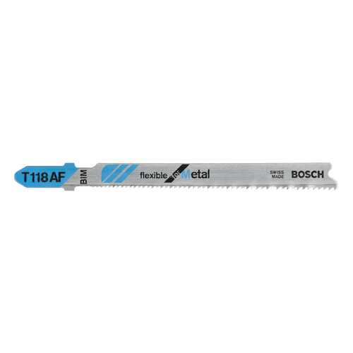 Набор пилок для лобзика Bosch T 118 AF, BIM 2608634505