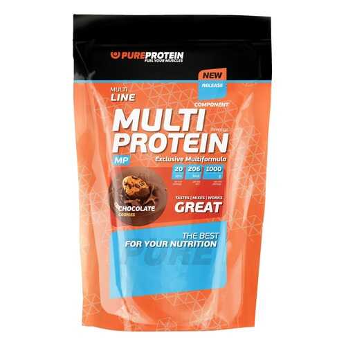 Протеин PureProtein Multicomponent Protein 1050 г шоколадное печенье