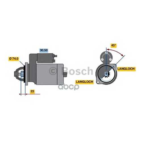 Стартер Bosch 0986022480