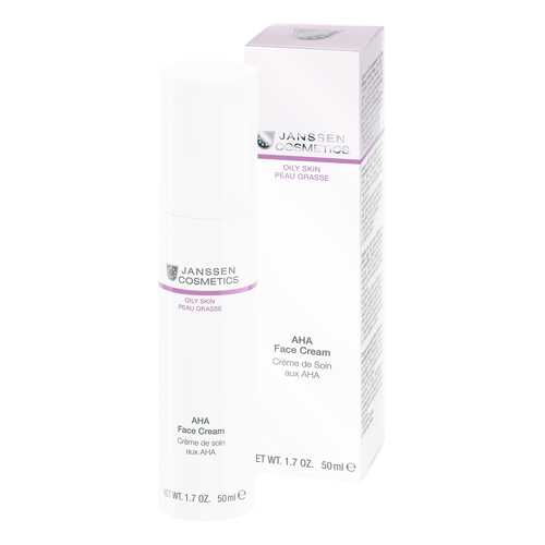 Крем для лица Janssen Oily Skin AHA Face Cream 50 мл