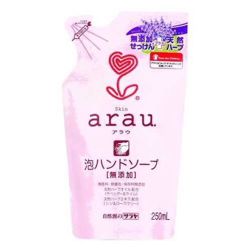 Мыло пенное для рук Arau Foaming Hand Soap refill (картридж) 500 мл.