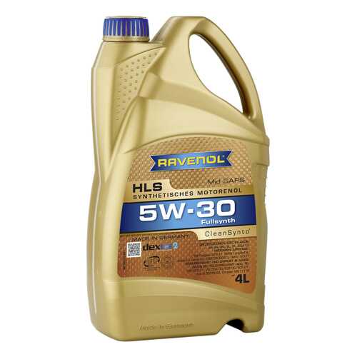 Моторное масло Ravenol HLS SAE 5W-30 4л