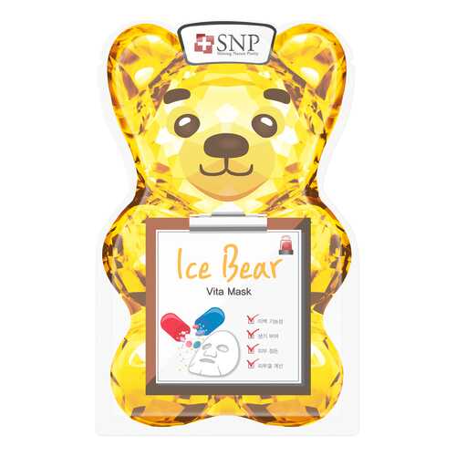Маска для лица SNP Ice Bear Vita Mask 33 мл