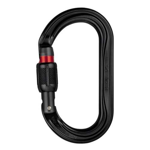 Карабин Petzl OK Screw-Lock Black Черный