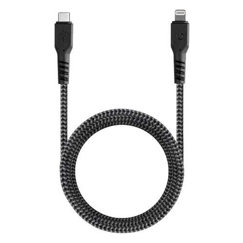 Кабель EnergEA FibraTough Lightning MFI 1,5 м Black