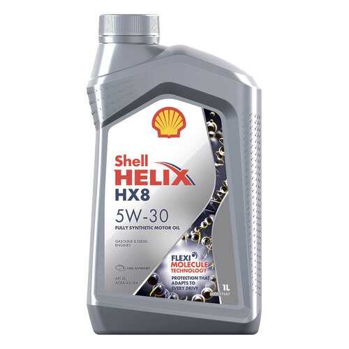 Масло моторное синтетическое Shell Helix HX8 Synthetic 5W-30 (1л) 550046372