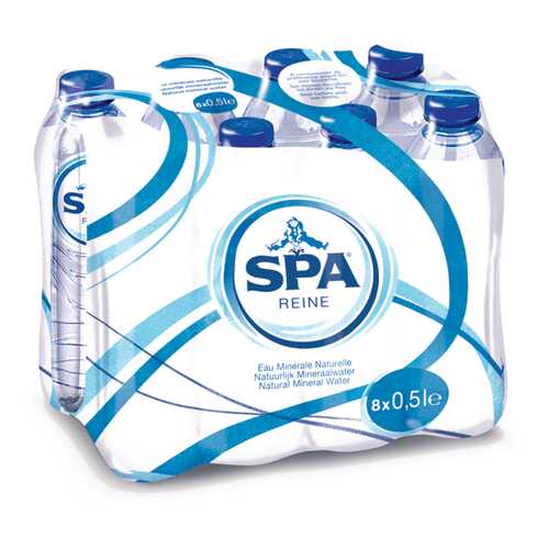 Вода минеральная SPA Reine негазированная 0.5 л 8 шт